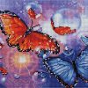 Набір алмазної мозаїки ColorArt 30х40 Казкові метелики ST448 - фото 1