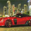 Алмазная мозаика ColorArt Красный автомобиль 40х50 SP099 - фото 1
