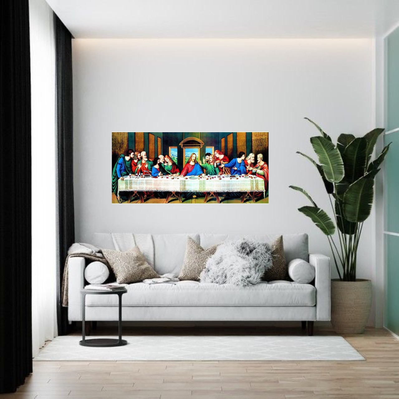 Набір алмазної мозаїки ColorArt 40х90 Ікона Таємна вечеря SD1000 - Зображення 3