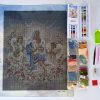 Алмазная мозаика ColorArt Икона Дева Мария с ангелами 40х50 SP091 - фото 2