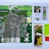 Набір алмазної мозаїки ColorArt 20х20 Кумедне кошеня DD1204 - фото 2