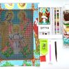 Алмазная мозаика ColorArt 20х30 Икона Святая семья DT716 - фото 1