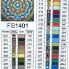 Алмазна мозаїка ColorArt 40х40 Мандала достатку та процвітання FS1401 - фото 3