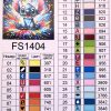 Алмазная мозаика ColorArt 40x40 Стич FS1404 - фото 3