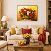 Набір алмазної вишивки ColorArt 30х40см Букет маків з ромашками ST416 - фото 2