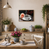 Алмазная мозаика ColorArt 30х40 Кофе с розой ST423 - фото 2