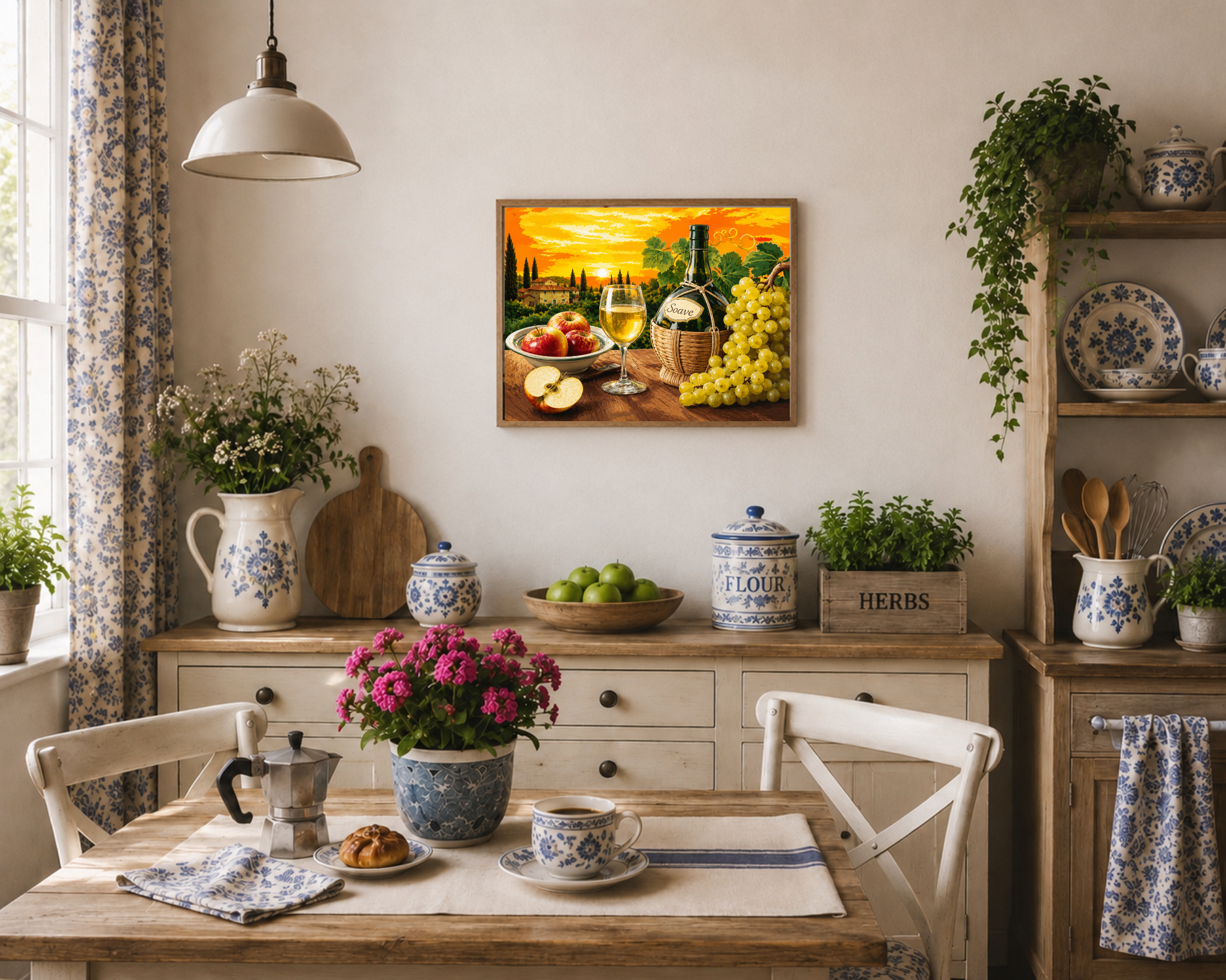 Алмазная мозаика ColorArt 30х40 Красивый натюрморт ST425 — изображение 3