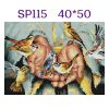 Алмазная вышивка ColorArt 40x50 Икона В руках Бога SP115 - фото 1