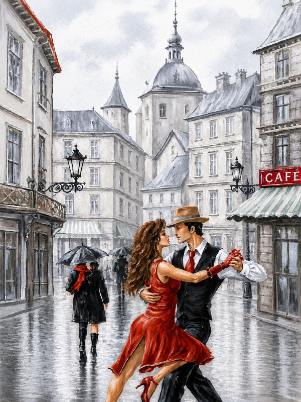 Алмазна мозаїка 30х40см ColorArt Чуттєвий танець ST433