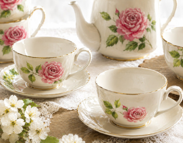 Алмазна мозаїка ColorArt 30х40см Чайний сервіз ST437