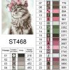 Алмазная мозаика ColorArt Кот в венке 30х40 ST468 - фото 5